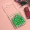 Futrola - maska Glitter za Samsung F731B Galaxy Z Flip 5 5G zelena.