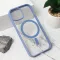 Futrola - maska Magsafe Shining Camera za iPhone 15 6.1 plava.