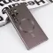 Futrola - maska Magsafe Chrome za Samsung Galaxy S23 Ultra siva.