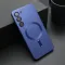 Futrola - maska ELEGANT MAGSAFE za Samsung S916B Galaxy S23 Plus 5G plava (MS).