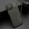 Futrola - maska SPARKLING MagSafe za iPhone 13 (6.1) crna (MS).