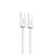 USB data kabl MOXOM MX-CB238 60W Type-C na Type-C beli (MS).