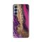 Silikonska futrola - maska print za Samsung A256 Galaxy A25 5G Purple Gold Marble.