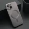 Futrola - maska ELEGANT MAGSAFE za iPhone 15 (6.1) siva (MS).