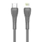 USB data kabl LDNIO LC671 30W Type-C na Lightning 1m crni (MS).