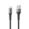 USB data kabl Superior SU-K104 Fast 27W 3A USB A na Type C 1m crni (MS).