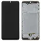 LCD ekran / displej za Samsung A315/Galaxy A31 + touchscreen + frame Black Incell.