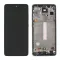 LCD ekran / displej za Samsung A528B/Galaxy A52s 5G + touchscreen + frame Black Service Pack Original/GH82-26861A.