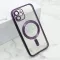 Futrola - maska CAMERA PROTECT MagSafe za iPhone 12 (6.1) ljubicasta (MS).