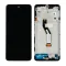LCD ekran / displej za Xiaomi Redmi Note 11s 5G + touchscreen + frame Black Service Pack Original/560001K16B00.