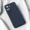 Futrola - maska Teracell Soft Velvet za Huawei Honor 90 Lite tamno plava.