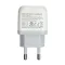 Kucni punjac LDNIO A1209C PD, 20W sa Type C na Type C kablom beli.