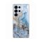 Silikonska futrola - maska print za Samsung S938 Galaxy S25 Ultra Blue Gold Marble.