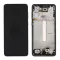 LCD ekran / displej za Samsung A336/Galaxy A33 5G + touchscreen + frame Black Service Pack Original/GH82-28143A.