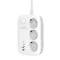 Produzni kabl LDNIO SE3436 3250W EU 3 uticnice + 2xUSB QC 60W, 2xPD 65W, PPS, GaN 2m beli.