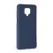 Futrola - maska Teracell Giulietta za Xiaomi Redmi Note 9 Pro/Note 9 Pro Max/Note 9S mat tamno plava.