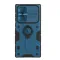 Futrola - maska Nillkin CamShield Armor za Samsung Galaxy S22 Ultra 5G plava.
