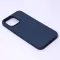 Futrola - maska Teracell Giulietta za iPhone 14 Pro 6.1 mat tamno plava.