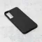 Futrola - maska Teracell Giulietta za Samsung Galaxy S22 5G mat crna.