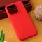 Futrola - maska Teracell Giulietta za iPhone 15 Pro 6.1 mat crvena.