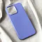 Futrola - maska Teracell Soft Velvet za iPhone 15 Pro Max 6.7 ljubicasta.