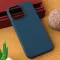 Futrola - maska Teracell Giulietta za iPhone 15 Pro Max 6.7 mat tamno plava.