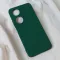 Futrola - maska Teracell Soft Velvet za Huawei Honor X7b tamno zelena.