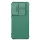 Futrola - maska Nillkin CamShield Pro za Samsung A556 Galaxy A55 5G zelena.