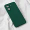 Futrola - maska Teracell Soft Velvet za Xiaomi Redmi 13C tamno zelena.