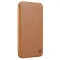 Futrola - maska Nillkin Qin Prop za iPhone 16 Pro Max 6.9 braon.