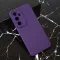 Futrola - maska Teracell Giulietta za Samsung S721B Galaxy S24 FE mat tamno ljubicasta.
