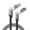 USB Data kabl Remax RC-C189 65W Zinc Alloy Braided 4-in-1 Fast Charging, 1m.