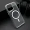 Futrola - maska AURA MagSafe za iPhone 15 Pro Max (6.7) bela (MS).
