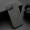 Futrola - maska JELLY MagSafe za iPhone 15 (6.1) crna (MS).