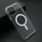 Futrola - maska STANDARD MagSafe za iPhone 13 Pro Max (6.7) providna (bela) (MS).