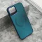 Futrola - maska COLOR METAL MagSafe za iPhone 12/12 Pro (6.1) zelena (MS).