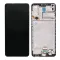 LCD ekran / displej za Samsung A217/Galaxy A21s (GH82-22988A) + touchscreen + frame Black Full Original SP.