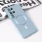 Futrola - maska Magsafe Chrome za Samsung S938 Galaxy S25 Ultra plava.