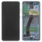 LCD ekran / displej za Samsung G980/Galaxy S20 + touch sreen + frame Blue Service Pack Original/GH82-22131D.