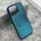 Futrola - maska COLOR METAL MagSafe za iPhone 16 Pro (6.3) plava (MS).