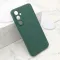 Futrola - maska VELVET TOUCH MagSafe za Samsung A556 Galaxy A55 5G tamno zelena (MS).