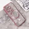 Futrola - maska Magsafe Lux za iPhone 16 Pro 6.3 roze.