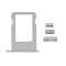 Drzac SIM kartice+set bocnih dugmica za iPhone 5G BELI (volume+on/off+silent).