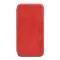 Futrola - maska Teracell Leather za Xiaomi Redmi 8A crvena.