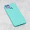 Futrola - maska Camera Color HD za Realme C25 mint.
