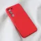 Futrola - maska Teracell Soft Velvet za Samsung S916B Galaxy S23 Plus crvena.