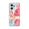 Silikonska futrola - maska print Skin za Huawei Honor X7a Pink Flower.