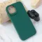 Futrola - maska 3D Camera za iPhone 15 6.1 tamno zelena.
