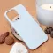 Futrola - maska Teracell Giulietta Nature za iPhone 14 Pro Max 6.7 bela.