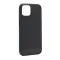 Silikonska futrola - maska BRUSHED za iPhone 13 (6.1) crna (MS).